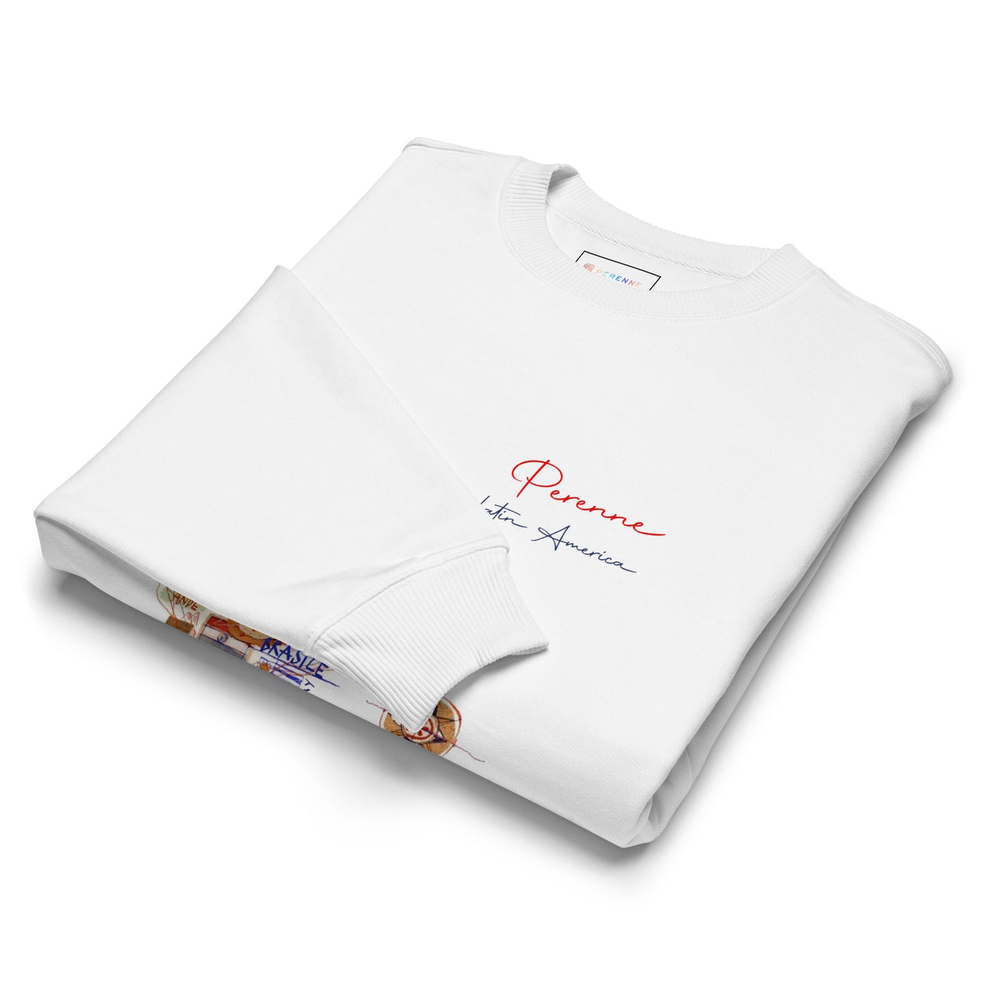 White Oversized Raíces Sweatshirt