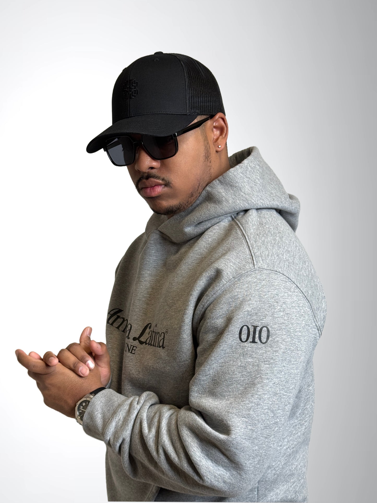 Athletic Heather Oversized América Latina Hoodie