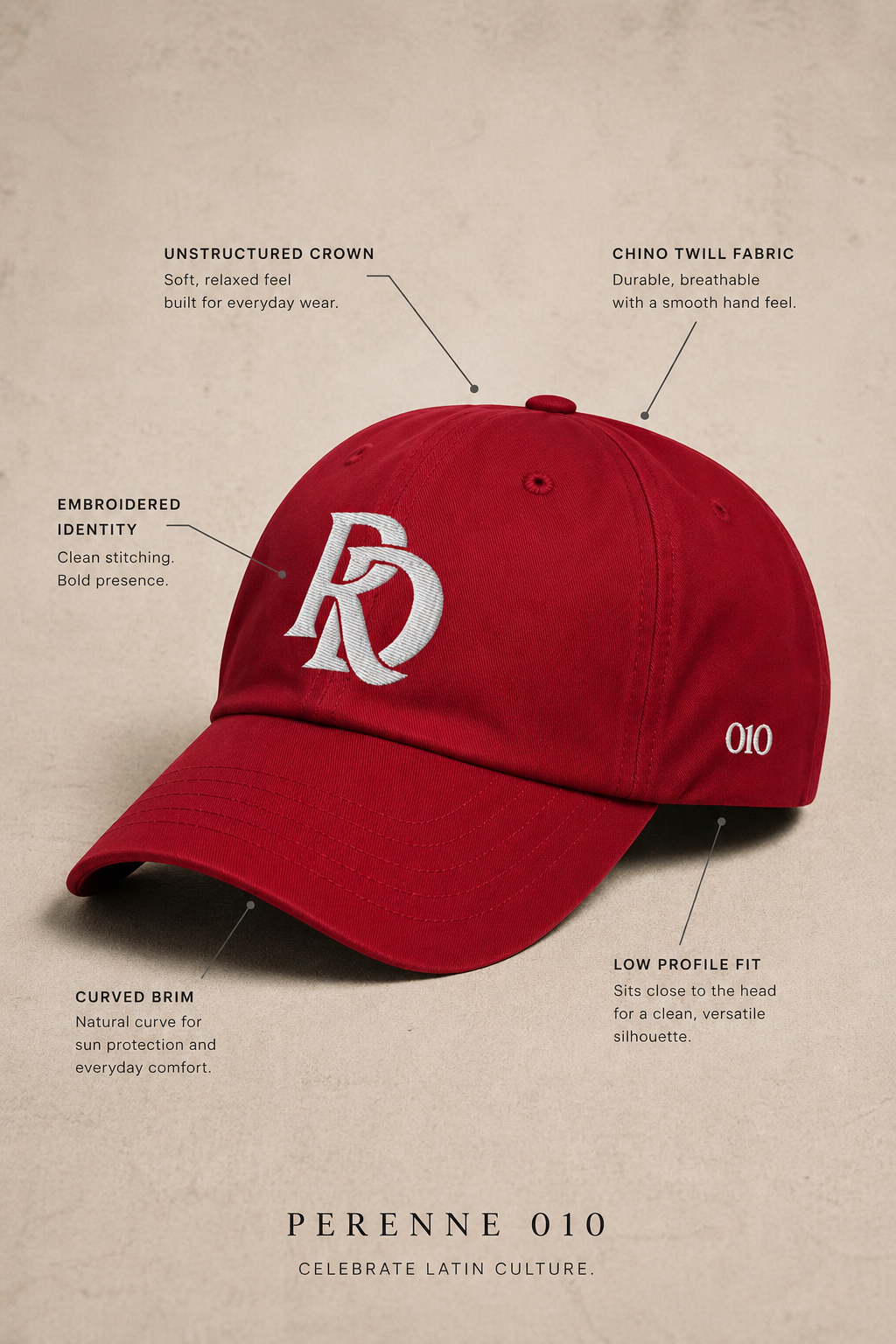 Cranberry República Dominicana Dad Hat