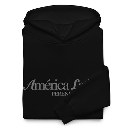 Black Oversized América Latina Hoodie