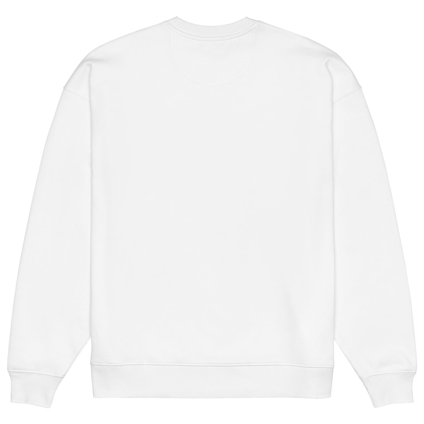White Oversized Raíces Sweatshirt