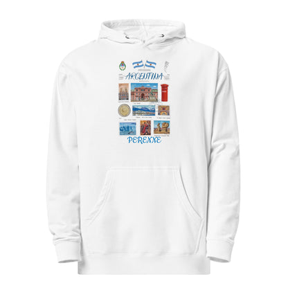 White Argentina Hoodie