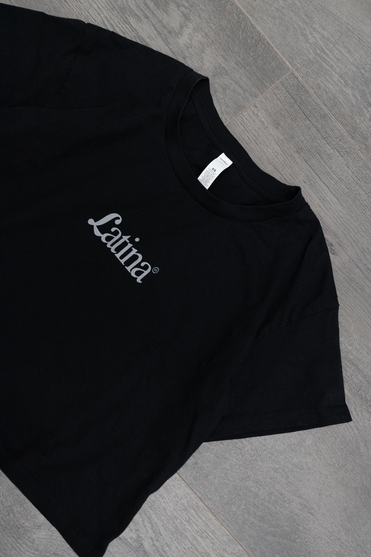 Black Latina Crop Top