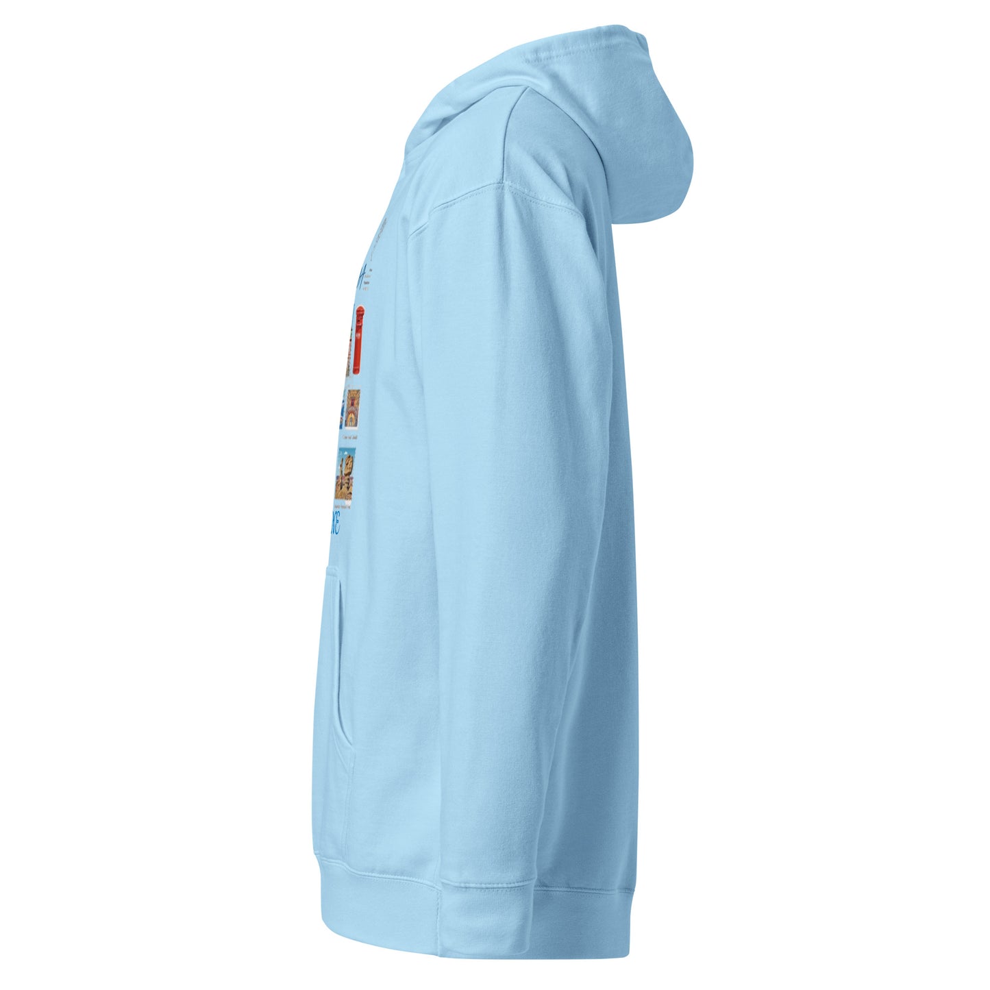 Blue Aqua Argentina Hoodie