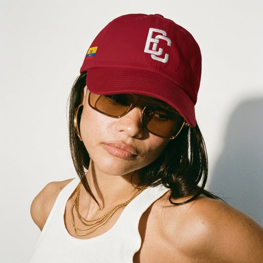 Cranberry Ecuador Dad hat