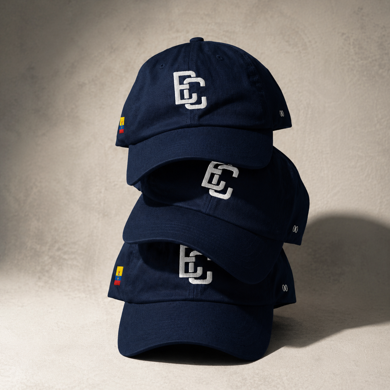 Navy Ecuador Dad Hat