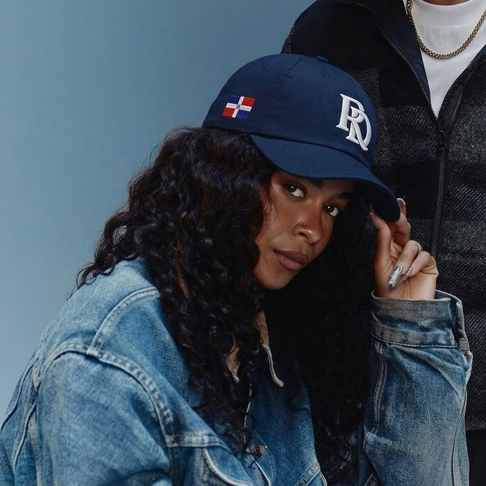 Navy República Dominicana Dad Hat