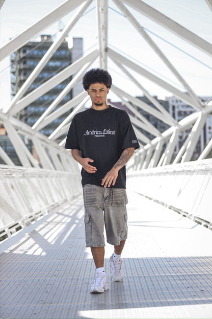 Camiseta de gran tamaño de Black America Latina