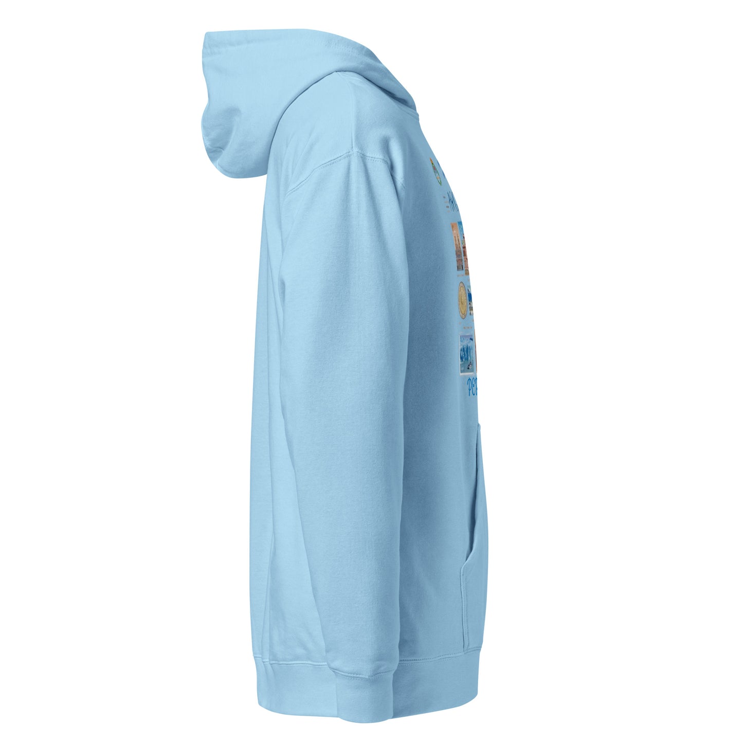 Blue Aqua Argentina Hoodie