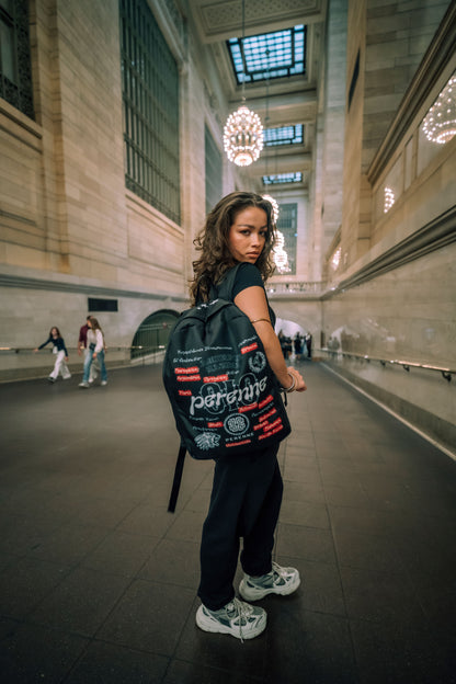 Black Campeones of America Backpack