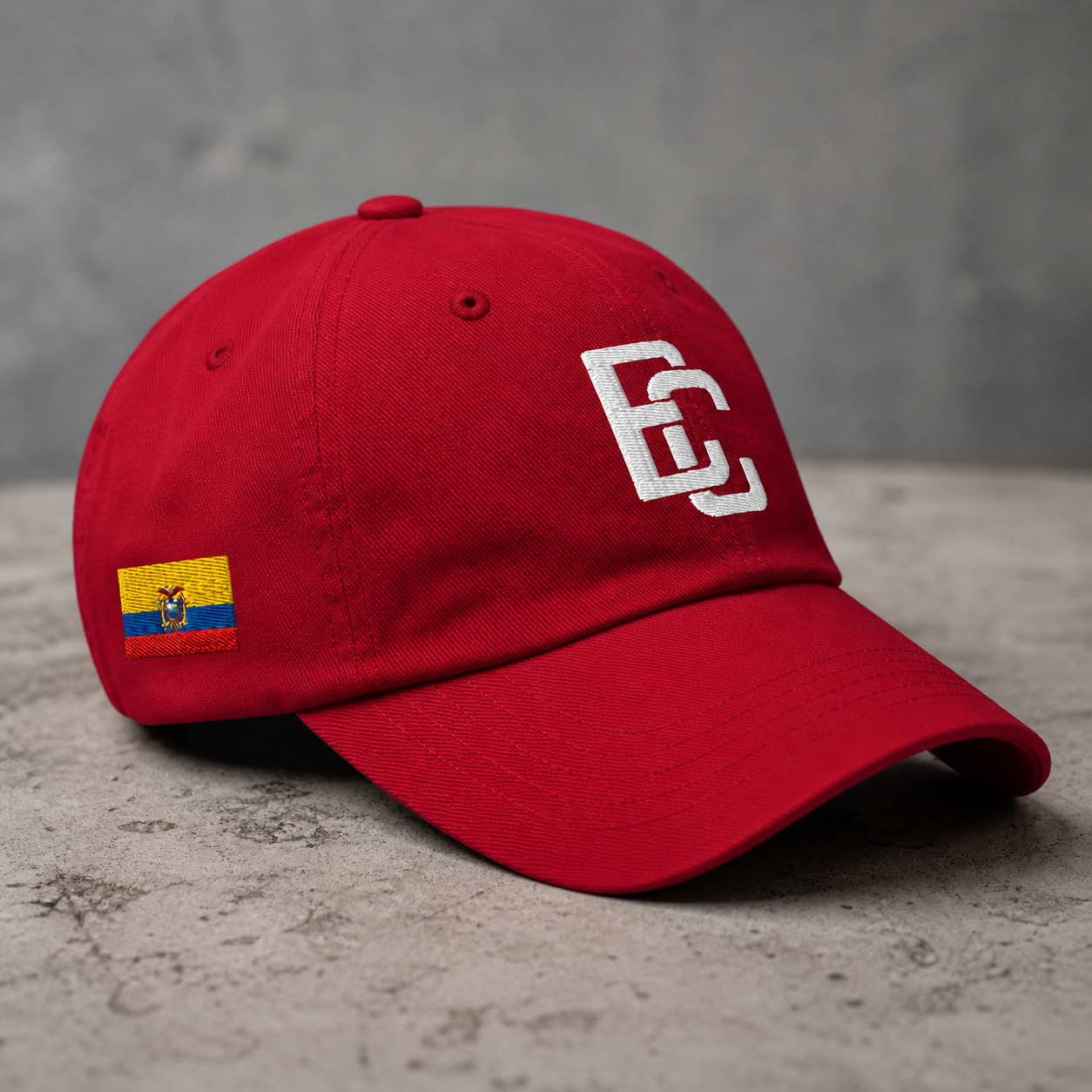 Cranberry Ecuador Dad hat