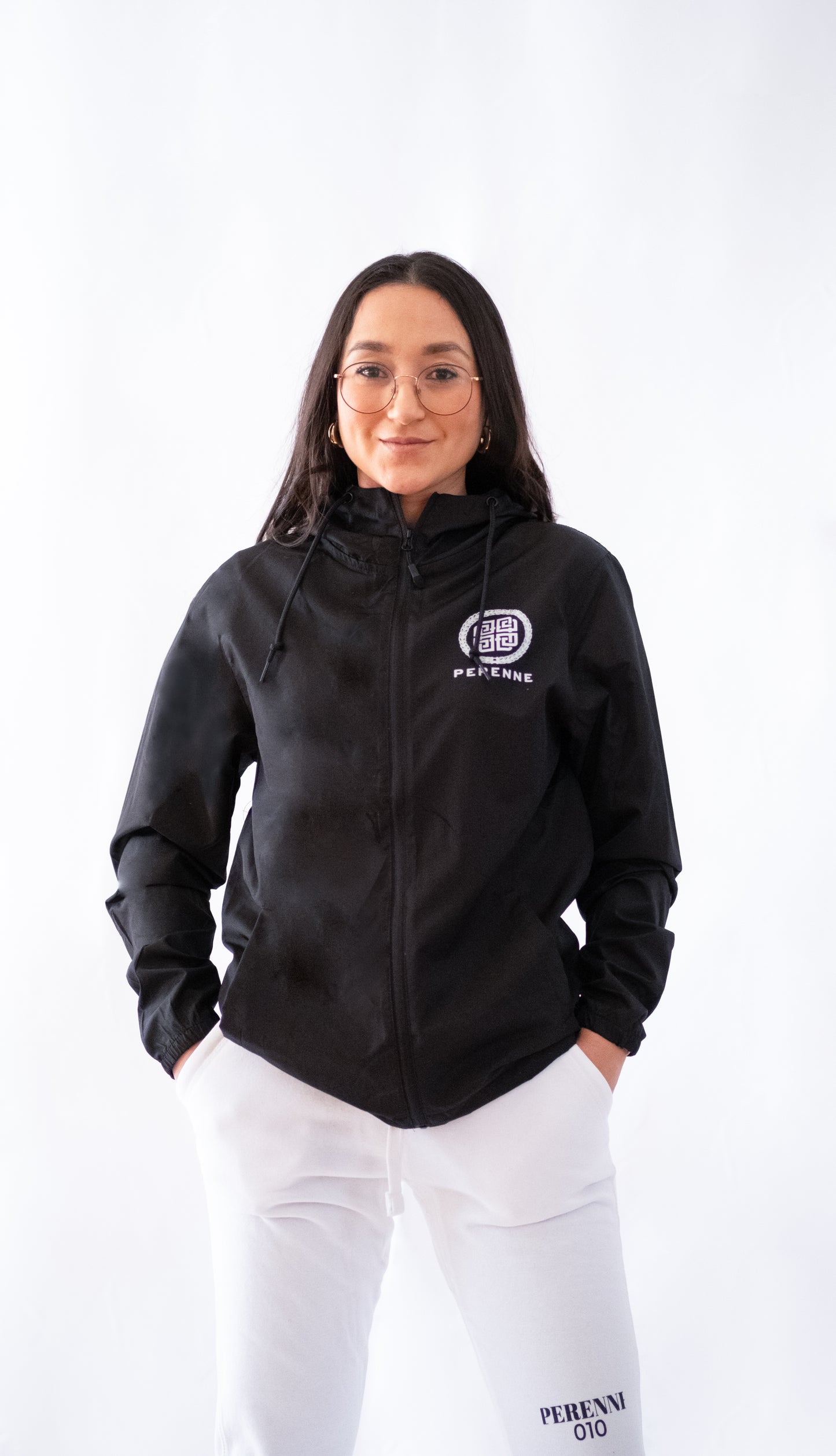 Black Latam Windbreaker