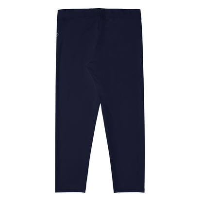 Navy Topacio Capri Leggings