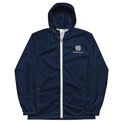 Navy Nudo Windbreaker