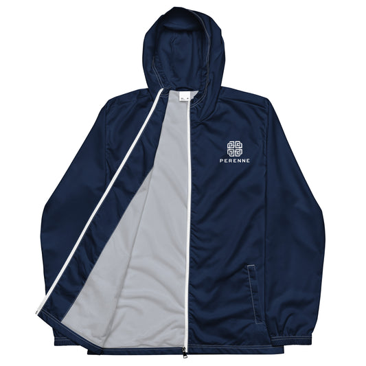 Navy Nudo Windbreaker