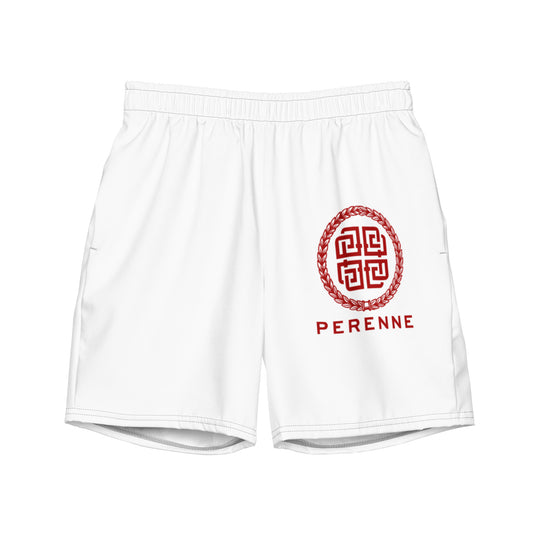 White Abayarde Swim Trunks