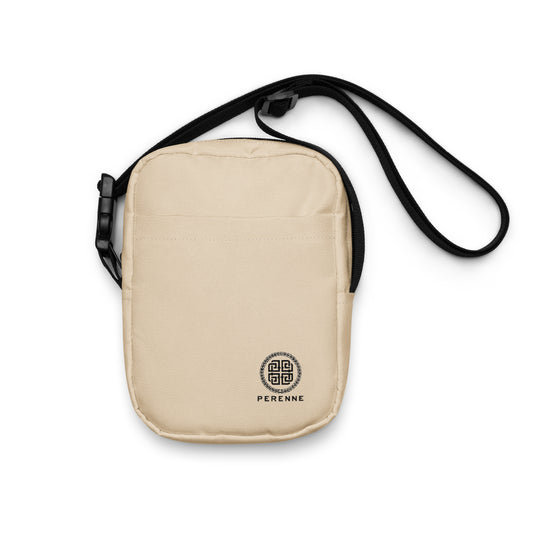 Champagne Platinio Utility Crossbody Bag