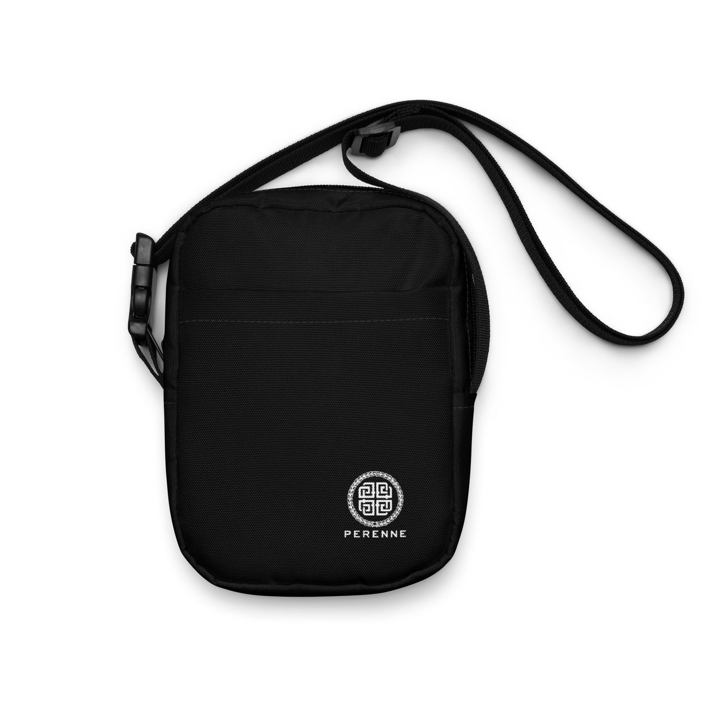 Black Platinio Utility Crossbody Bag