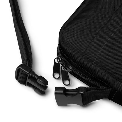 Black Platinio Utility Crossbody Bag