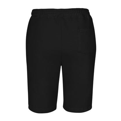 Black Herencia Fleece Shorts