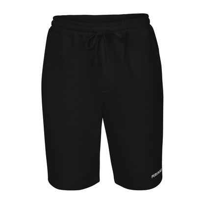 Black Herencia Fleece Shorts