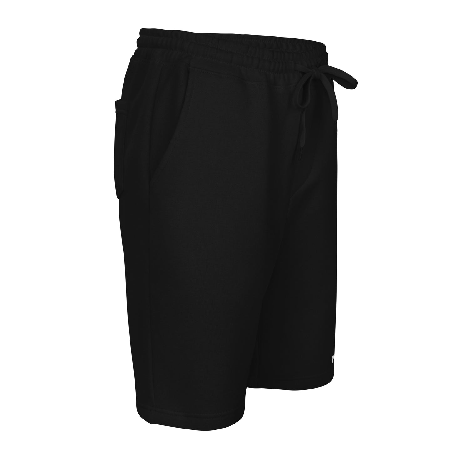 Black Herencia Fleece Shorts