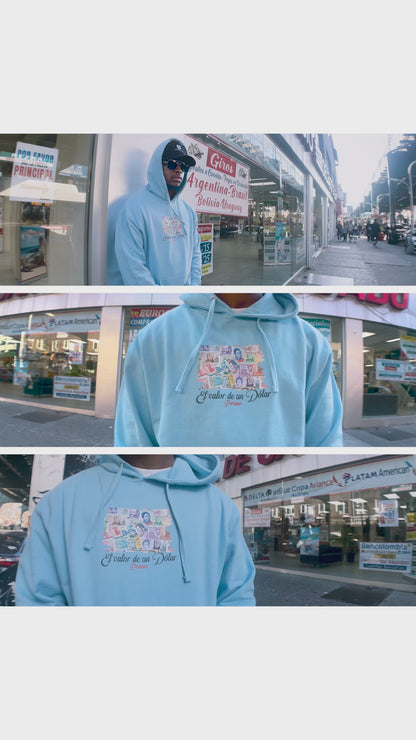 Blue Aqua Valor Hoodie