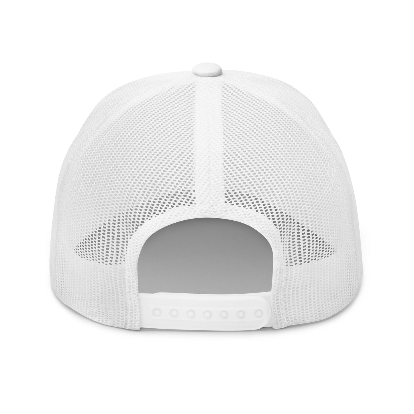 White 010 Trucker Cap