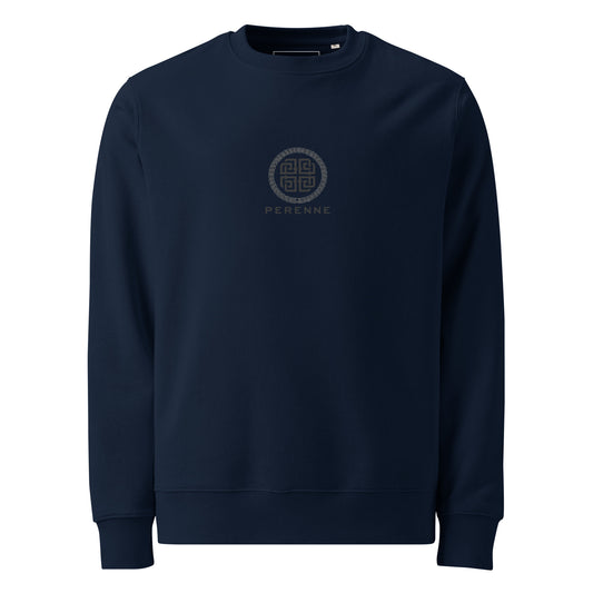 French Navy Diamante Sweatshirt