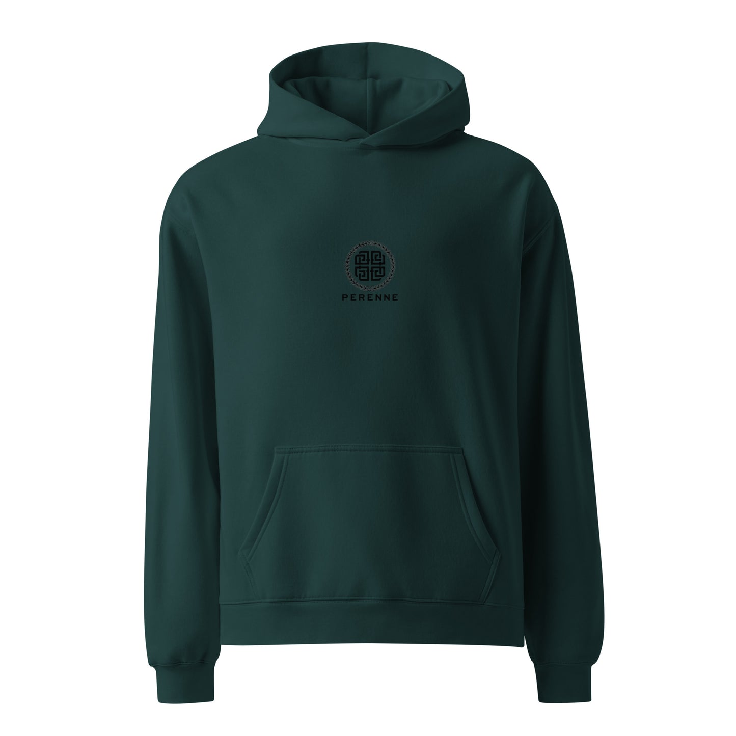 Pine Green Diamante Hoodie