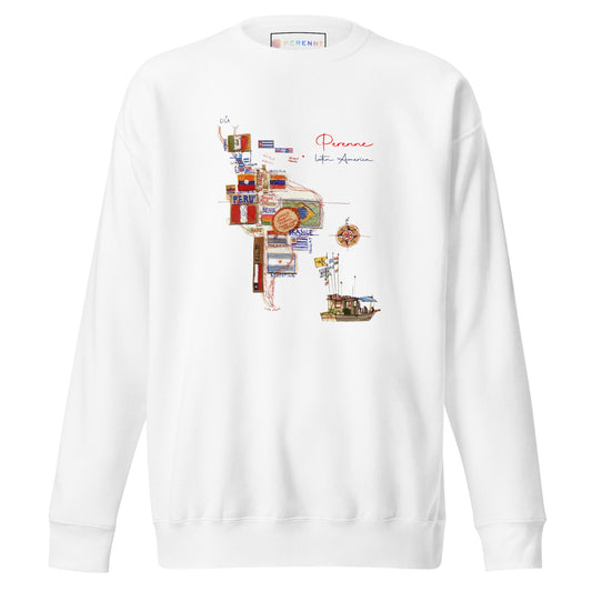 White Triunfo Sweatshirt