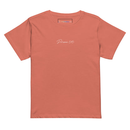 Red Sorbet Aventurina High-Waisted T-Shirt