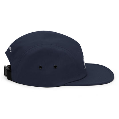 Gorra azul marino de cinco paneles de Puerto Rico