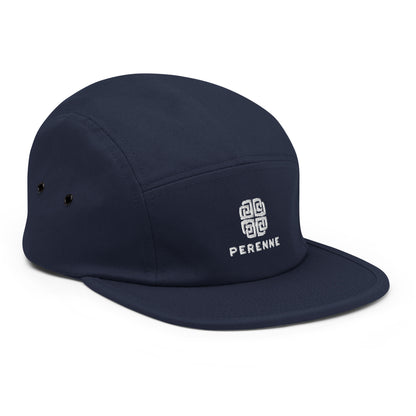 Gorra azul marino de cinco paneles de Puerto Rico